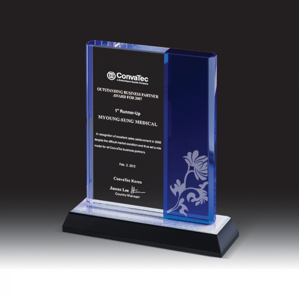 크리스탈 상패 HB-6012S