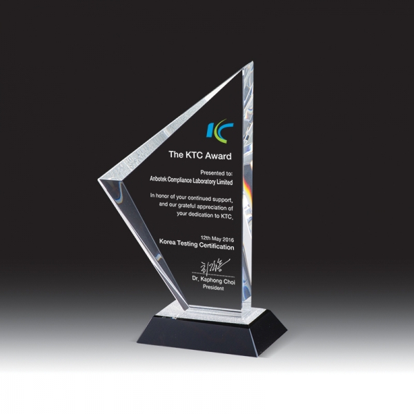 크리스탈 상패 HB-7319S